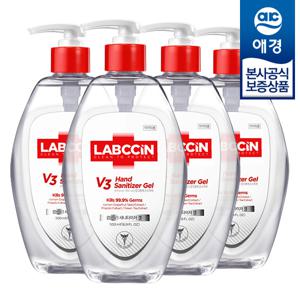 [애경]랩신 V3 새니타이저 겔 500ml x4개