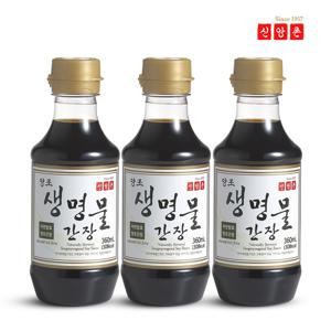 [신앙촌] 양조 생명물간장 360mL 3병