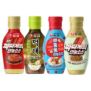 배홍동 만능소스 300g + 짜파게티 만능소스 280g/먹태청양마요/사천짜파게티