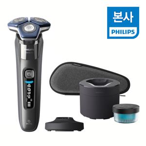 PHILIPS  SkinIQ 7000 시리즈 전기면도기 S7887/72 다크 크롬