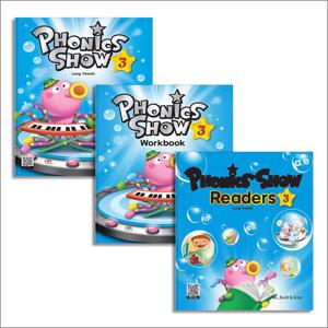 Phonics Show 파닉스 쇼 3 - Student Book + Workbook + Readers 세트 (전3권)