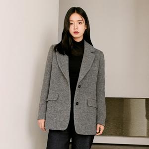 [미리주문10%]셀렙샵 에디션 24FW 멜란지 보이핏 하프코트