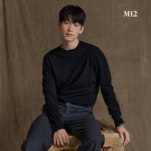 M12 X Maison De Cashmere 24FW 남성 캐시미어100 풀오버