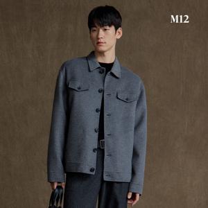 M12 24FW 남성 울블렌디드 핸드메이드 자켓