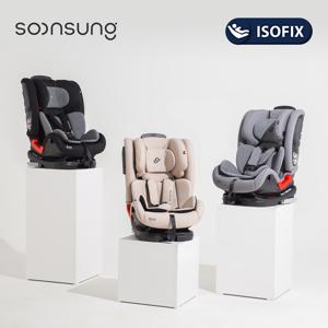 브릭 토들러 주니어 카시트(ISOFIX) 색상선택 / 선쉐이드+컵홀더+킥매트