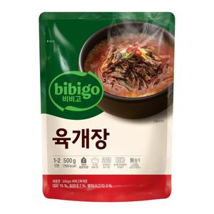 CJ 비비고 육개장 500g X 6개