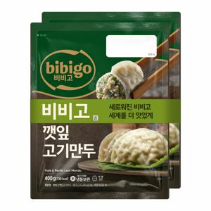 CJ 비비고 수제 깻잎고기만두 400g X 6개