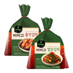 CJ 비비고 김치2종 [총각1.5kg + 열무1.5kg]