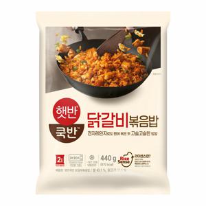 [4+1]햇반쿡반 닭갈비볶음밥 440g