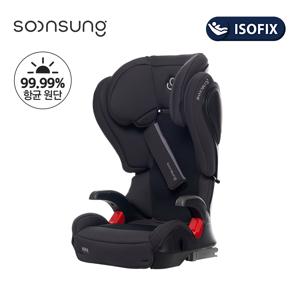 제나주니어 플러스 카시트 (ISOFIX) 차콜 / 컵홀더