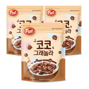 포스트 코코그래놀라 450g x3