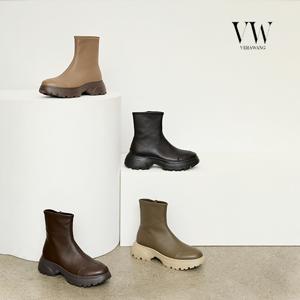 ★최신상 업그레이드★VW베라왕 24FW 램스킨 스판부츠