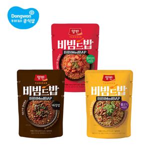 양반 비빔드밥 불고기 + 참치김치 + 짜장(포켓) 250g 4개씩 총 12개