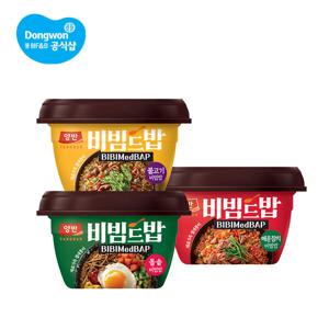 양반 비빔드밥 불고기 + 매운참치 + 짜장(컵) 271.5g 3개씩 총 9개