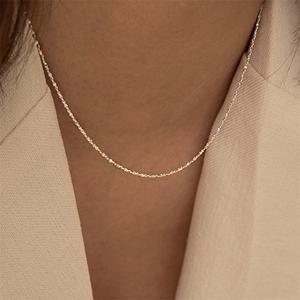 프리모떼 [신민아 착용] [SILVER925] TWINKLE CHAIN NECKLACE PRN123