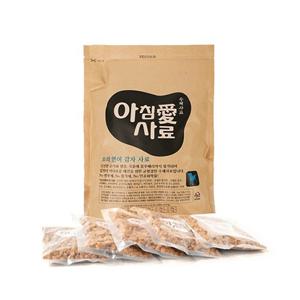 아침애 수제사료 [오리/연어/감자]1kg [200gx5개]/애견사료