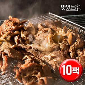 족발야시장 북성로 직화 연탄불고기 250g 10팩