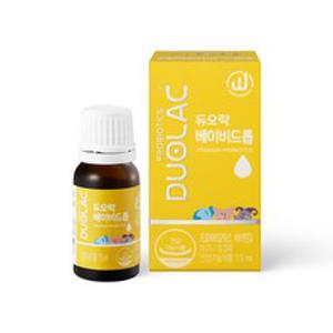 듀오락 베이비 드롭 프로바이오틱스 플러스 비타민D, 1개, 7.5ml