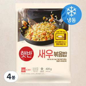 비비고 새우볶음밥 (냉동), 210g, 4봉