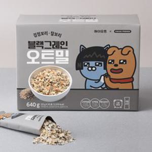 헤이오트 카카오프렌즈 블랙그레인 오트밀 20p, 640g, 1개