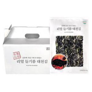 동이식품 숯불에 직접 구운 리얼 들기름 대천김, 25g, 10개