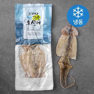 오바다 국내산 마른오징어 5미 (냉동), 300g, 1개