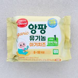 서울우유치즈 앙팡 유기농 아기치즈 STEP1 20매입, 360g, 1개