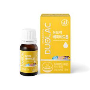 듀오락 베이비 드롭 프로바이오틱스 플러스 비타민D, 1개, 7.5ml