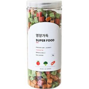 제로랩스 영양가득 져키, 토마토+브로콜리+연어, 1kg, 1개