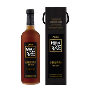 백년동안 순 발효 흑초 원액, 750ml, 1개