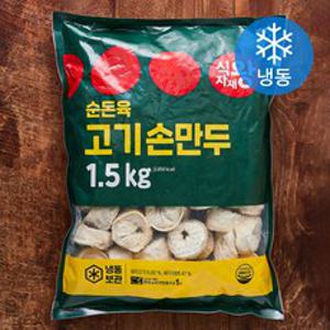 식자재왕 순돈육 고기손만두 (냉동), 1.5kg, 1개