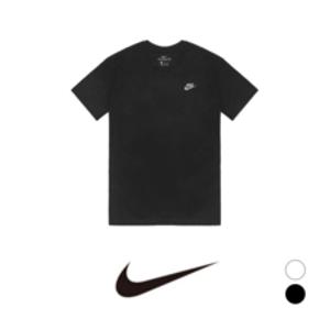 [국내 매장판] 나이키 NIKE 스포츠웨어 스우시 클럽 남자 여자 커플 공용반팔 러닝 런닝 NSW 반팔 티셔츠 반소매 티셔츠