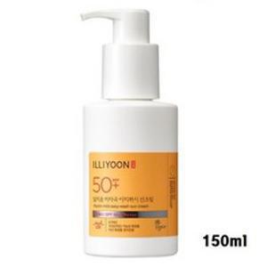 일리윤 저자극 이지워시 선크림 SPF50+ PA++++, 150ml, 3개