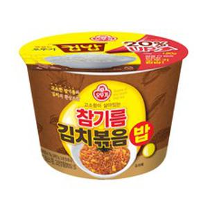 오뚜기 컵밥 참기름 김치볶음밥, 259g, 1개