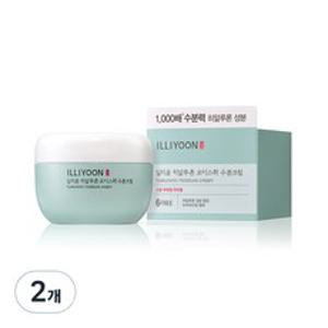 일리윤 히알루론 모이스춰 수분 바디크림 워터리향, 100ml, 2개