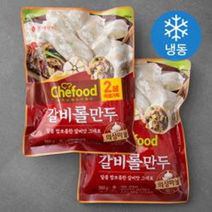 쉐푸드 갈비롤만두 (냉동), 360g, 2개