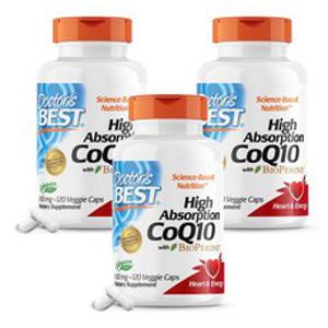 닥터스베스트 하이 앱솔션 CoQ10 100mg 베지 캡, 3개, 120정