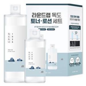 라운드랩 독도 토너 500ml + 로션 200ml 세트, 1세트