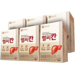 종근당건강 헬씨칸 밀크시슬, 6개, 22.5g