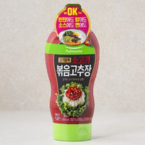 풀무원 고기듬뿍 소고기 볶음 고추장, 360g, 1개