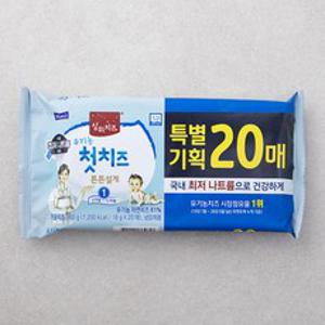 상하치즈 유기농 첫치즈 20매 1STEP, 360g, 1개