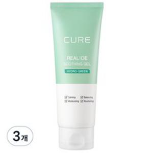 김정문알로에 큐어 리알로에 수딩젤, 150ml, 3개