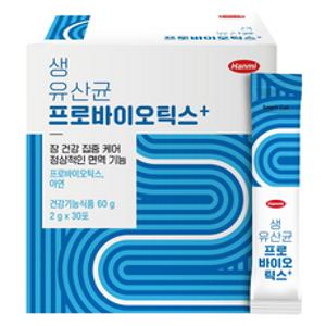 한미 생유산균 프로바이오틱스+ 30p, 60g, 1개