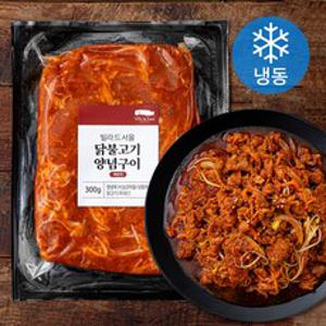 빌라드서울 닭불고기 양념구이 (냉동), 300g, 1개