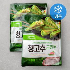 생가득 청고추 만두 (냉동), 400g, 2개입