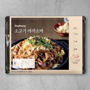 프레시지 소고기 야끼소바, 407.7g, 1개