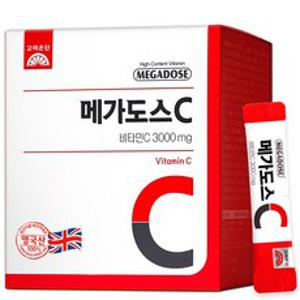 메가도스 C 비타민C 3000mg, 60포, 180g, 1개