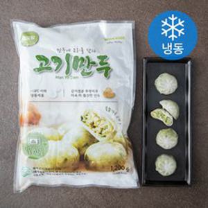 굿푸드 만요담 고기만두 (냉동), 1200g, 1개