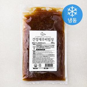 고래미 간장새우비빔장 (냉동), 500g, 1개