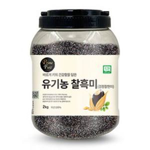 Prime Field 유기농 찰흑미 (검정찰현미), 2kg, 1개